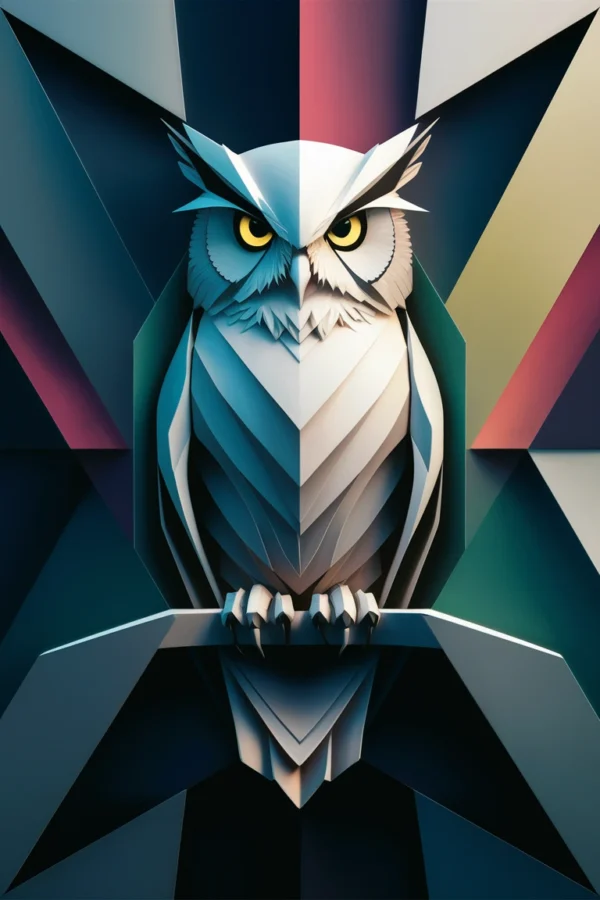 Sabiduría Geométrica Póster