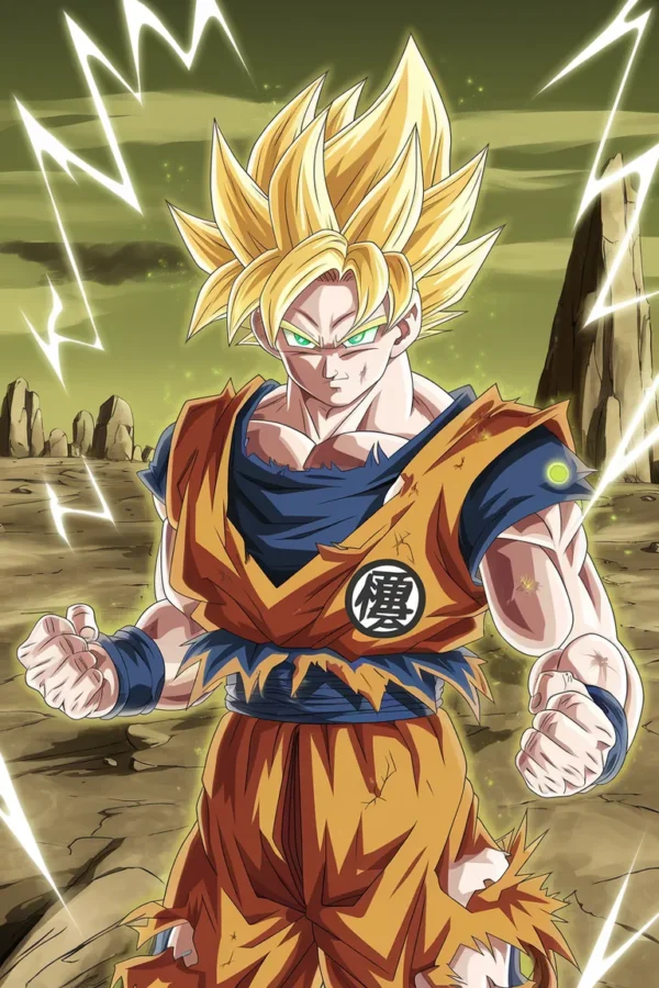 Furia Saiyajin Póster